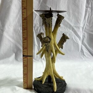 Deer Antler Candle Holder